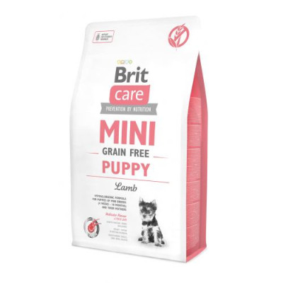 Сухий корм Brit Care GF Mini Puppy для цуценят мініатюрних порід, з ягням, 2 кг Сухий корм Brit Care GF Mini Puppy для цуценят мініатюрних порід, з ягням, 2 кг