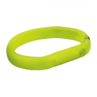 Нашийник Trixie Flash для собак, силіконовий, з підсвічуванням та USB, L-XL: 70 cм/18 мм, зелений Нашийник Trixie Flash для собак, силіконовий, з підсвічуванням та USB, L-XL: 70 cм/18 мм, зелений