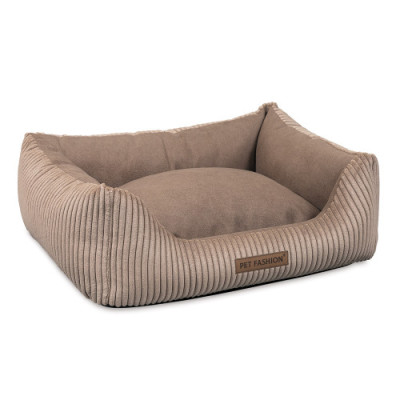 Лежак Pet Fashion DEVID для собак пісочний 62х50х19 см