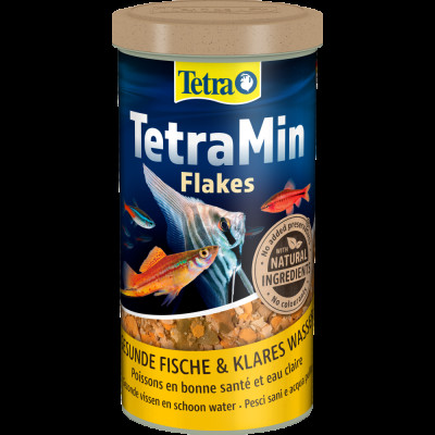 Корм Tetra Min Flakes для акваріумних рибок пластівці 200 г/ 1 л