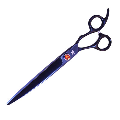 Ножиці грумерські Dezynadog Ignis 7.5 Curved Scissor вигнуті для стрижки собак японська нержавіюча сталь 440c 7,5 дюймів Ножиці грумерські Dezynadog Ignis 7.5 Curved Scissor вигнуті для стрижки собак японська нержавіюча сталь 440c 7,5 дюймів