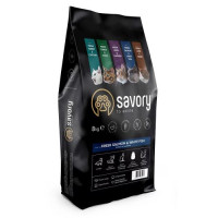 Сухий корм Savory для довгошерстих котів, зі свіжим лососем і білою рибою, 8 кг Сухий корм Savory для довгошерстих котів, зі свіжим лососем і білою рибою, 8 кг