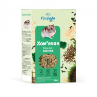 Корм Природа «Хом’ячок» для хом’яків та дрібних декоративних гризунів, 500 г Корм Природа «Хом’ячок» для хом’яків та дрібних декоративних гризунів, 500 г