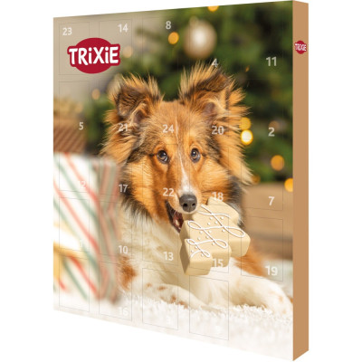 Адвент-календар Trixie для собак Різдвяний з ласощами 30х34х3,5 см Адвент-календар Trixie для собак Різдвяний з ласощами 30х34х3,5 см