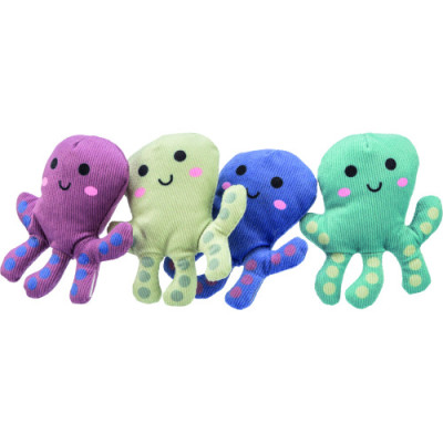 Іграшка Trixie Восьминіг плюш з котячою м'ятою для котів 10 см Іграшка Trixie Восьминіг плюш з котячою м'ятою для котів 10 см