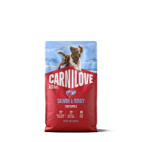 Корм сухий Carnilove Active Salmon & Turkey Puppy для цуценят лосось та індичка 4 кг Корм сухий Carnilove Active Salmon & Turkey Puppy для цуценят лосось та індичка 4 кг