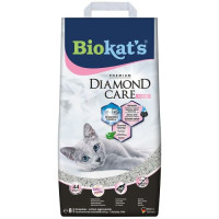Наповнювач Biokats Diamond Fresh для котячого туалету, бентонітовий, 8 л Наповнювач Biokats Diamond Fresh для котячого туалету, бентонітовий, 8 л