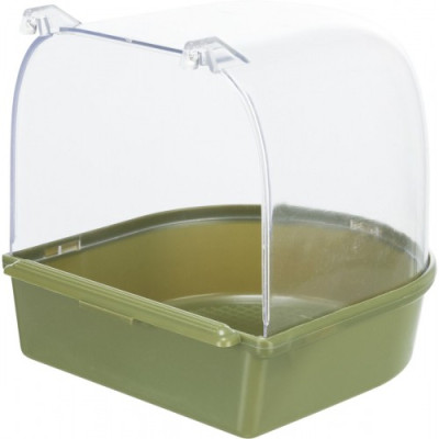 Басейн Trixie для птахів, пластиковий, 14х14х15 см Басейн Trixie для птахів, пластиковий, 14х14х15 см