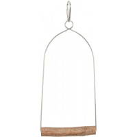Іграшка Trixie Гойдалки-арка для птахів, 10x22 см (дерево) Іграшка Trixie Гойдалки-арка для птахів, 10x22 см (дерево)