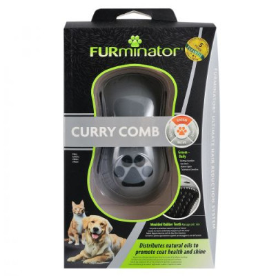 Щітка масажна FURminator для собак та котів, гумова Щітка масажна FURminator для собак та котів, гумова