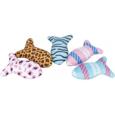 Іграшка Trixie для котів Рибка з котячою м'ятою плюшева 8 см (кольори в асортименті) Іграшка Trixie для котів Рибка з котячою м'ятою плюшева 8 см (кольори в асортименті)