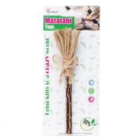 Іграшка Eastland Мітла з мататабі для котів, 16 см Іграшка Eastland Мітла з мататабі для котів, 16 см