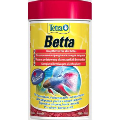 Корм Tetra Min Betta для рибок півників, 100 мл (пластівці) Корм Tetra Min Betta для рибок півників, 100 мл (пластівці)