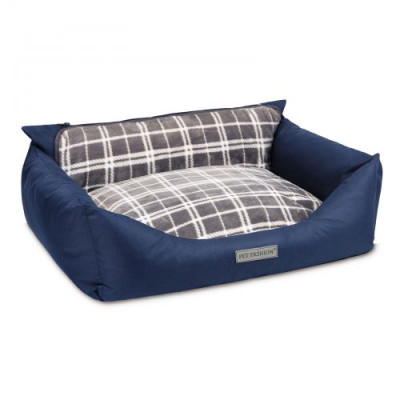 Лежак Pet Fashion «Prime» для собак, 66x52x24 см, синій Лежак Pet Fashion «Prime» для собак, 66x52x24 см, синій