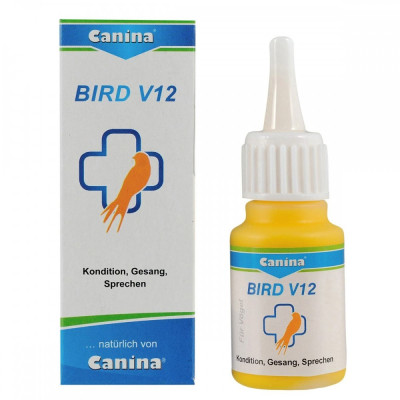 Вітамінний комплекс Canina Bird V12 для птахів мультивітамін 25 мл Вітамінний комплекс Canina Bird V12 для птахів мультивітамін 25 мл