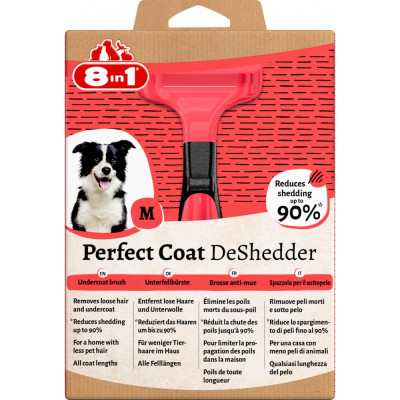 Дешеддер 8in1 Perfect Coat для вичісування собак розмір М 6,5 см Дешеддер 8in1 Perfect Coat для вичісування собак розмір М 6,5 см