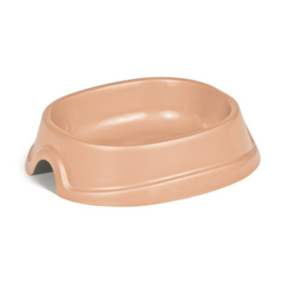 Миска Priroda «Модерн» №2 для собак, 600 мл рожево-бежева Миска Priroda «Модерн» №2 для собак, 600 мл рожево-бежева