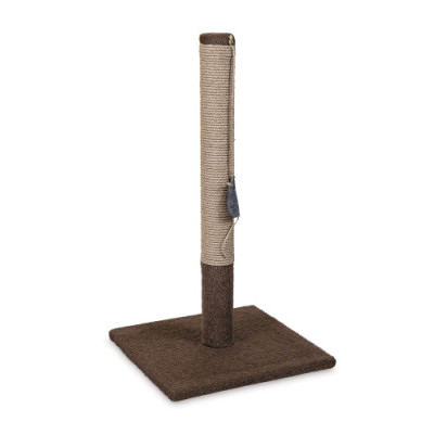 Дряпка Природа Мімі Brown джут штучне хутро 36x36x66 см коричнева Дряпка Природа Мімі Brown джут штучне хутро 36x36x66 см коричнева