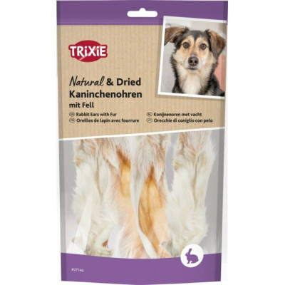 Ласощі Trixie Rabbit Ears для собак вушка кролика 100 г