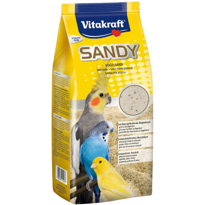 Наповнювач Vitakraft Sandy для кліток птахів пісок 2,5 кг Наповнювач Vitakraft Sandy для кліток птахів пісок 2,5 кг