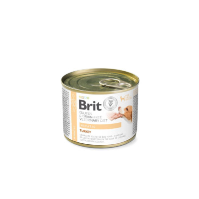 Корм вологий Brit VetDiet Hepatic для собак для підтримки функцій печінки з індичкою 200 г Корм вологий Brit VetDiet Hepatic для собак для підтримки функцій печінки з індичкою 200 г