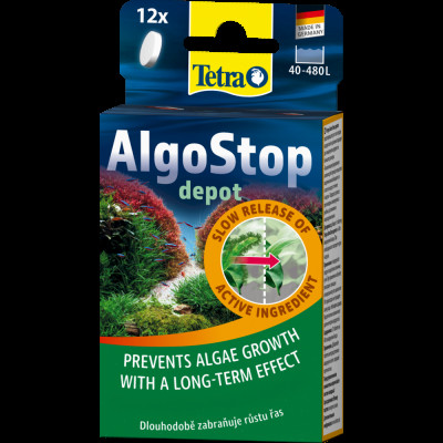 Засіб Tetra Algostop для акваріума проти водоростей 12 таблеток на 240 л Засіб Tetra Algostop для акваріума проти водоростей 12 таблеток на 240 л
