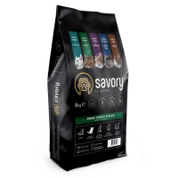 Сухий корм Savory для котів гурманів, зі свіжою індичкою та качкою, 8 кг Сухий корм Savory для котів гурманів, зі свіжою індичкою та качкою, 8 кг