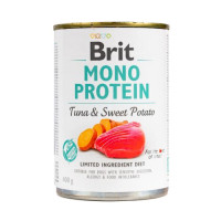 Вологий корм Brit Mono Protein Tuna & Sweet Potato для собак, з тунцем і бататом, 400 г Вологий корм Brit Mono Protein Tuna & Sweet Potato для собак, з тунцем і бататом, 400 г