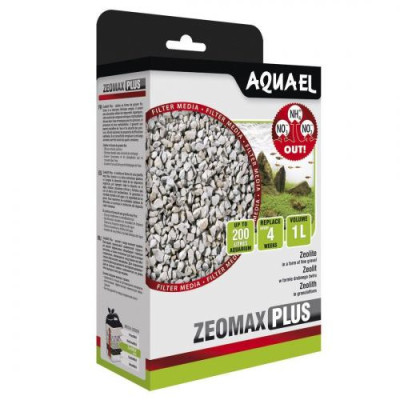 Наповнювач Aquael для фільтра ZeoMax Plus, цеоліт, 1 л Наповнювач Aquael для фільтра ZeoMax Plus, цеоліт, 1 л