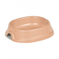 Миска Priroda Модерн №1 для котів та собак 300 мл рожево-бежева Миска Priroda Модерн №1 для котів та собак 300 мл рожево-бежева