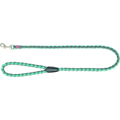 Повідець Trixie Cavo для собак L–XL 1 м d 18 мм аква/графіт Повідець Trixie Cavo для собак L–XL 1 м d 18 мм аква/графіт