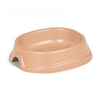 Миска Priroda Модерн №0 для котів та собак 200 мл рожево-бежева Миска Priroda Модерн №0 для котів та собак 200 мл рожево-бежева