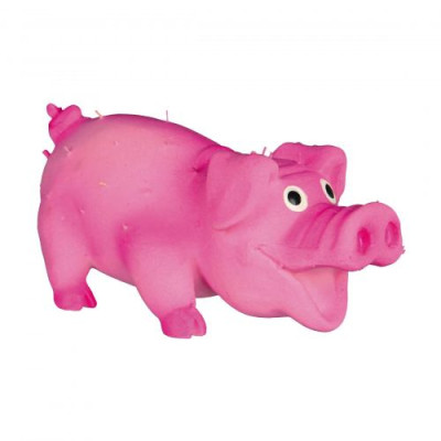 Іграшка Trixie Свинка з щетиною та пискавкою для собак,10 см (латекс) Іграшка Trixie Свинка з щетиною та пискавкою для собак,10 см (латекс)