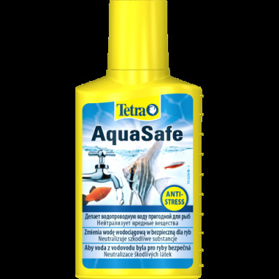 Засіб Tetra Aqua Safe для підготовки води в акваріумі, 100 мл на 200 л Засіб Tetra Aqua Safe для підготовки води в акваріумі, 100 мл на 200 л