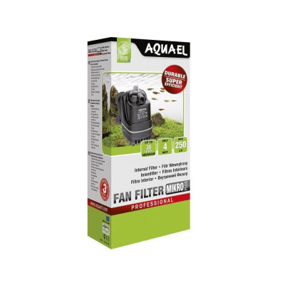 Фільтр Aquael для акваріума внутрішній FAN-mikro Plus 250 л/год на 30 л Фільтр Aquael для акваріума внутрішній FAN-mikro Plus 250 л/год на 30 л