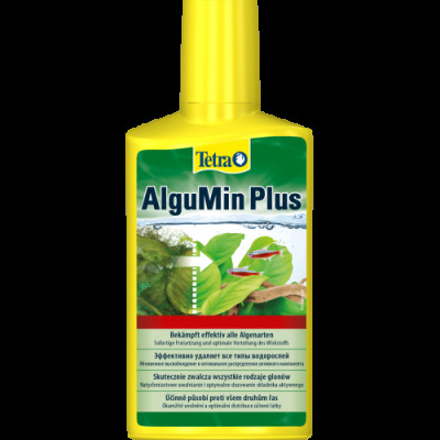 Засіб Tetra AlguMin проти водоростей в акваріумі, 250 мл на 500 л