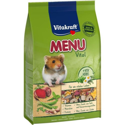 Корм Vitakraft Premium Menu Vital для хомяков, 400 г