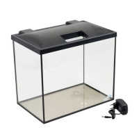 Акваріумний набір Природа «Неон Led» прямий 40х25х34 см (34 л) Акваріумний набір Природа «Неон Led» прямий 40х25х34 см (34 л)