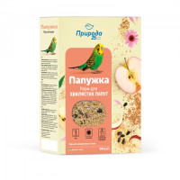 Корм Природа «Папужка. Йод + ехінацея» для хвилястих папуг, 500 г Корм Природа «Папужка. Йод + ехінацея» для хвилястих папуг, 500 г