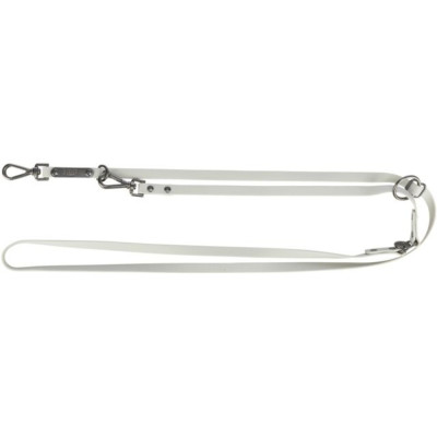 Повідець-перестібка Trixie для собак CityStyle ПВХ  світло-сірий S-M 2 м/13 мм