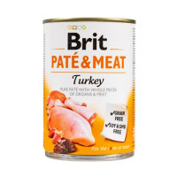 Вологий корм Brit Care Pate & Meat для собак, з індичкою, 400 г Вологий корм Brit Care Pate & Meat для собак, з індичкою, 400 г