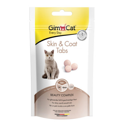 Таблетки GimCat Every Day Skin&Coat для котів, 40 г Таблетки GimCat Every Day Skin&Coat для котів, 40 г
