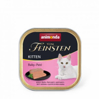 Вологий корм Animonda Vom Feinsten Kitten Baby-Paté для кошенят, 100 г Вологий корм Animonda Vom Feinsten Kitten Baby-Paté для кошенят, 100 г