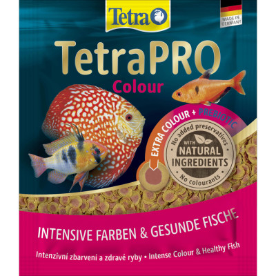 Корм сухий Tetra PRO Colour Multi-Crisps для акваріумних риб для яскравого забарвлення чіпси 12 г Корм сухий Tetra PRO Colour Multi-Crisps для акваріумних риб для яскравого забарвлення чіпси 12 г