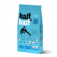 Сухий корм Half&Half для цуценят усіх порід, із яловичиною, 12 кг Сухий корм Half&Half для цуценят усіх порід, із яловичиною, 12 кг