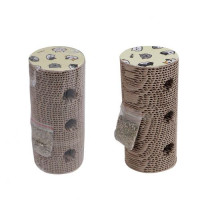 Дряпка Eastland Колода з трьома отворами для котів, з котячою м'ятою, 9x20 cм (картон) Дряпка Eastland Колода з трьома отворами для котів, з котячою м'ятою, 9x20 cм (картон)