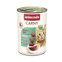 Корм вологий Carny Adult Beef Venison with Cowberries для дорослих котів з яловичиною олениною та брусницею 400 г