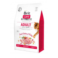 Сухий корм Brit Care Cat GF Adult Activity Support для котів, які живуть на вулиці, індичка та курка, 400 г Сухий корм Brit Care Cat GF Adult Activity Support для котів, які живуть на вулиці, індичка та курка, 400 г