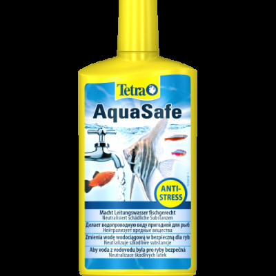Засіб Tetra Aqua Safe для підготовки води в акваріумі, 500 мл на 1000 л