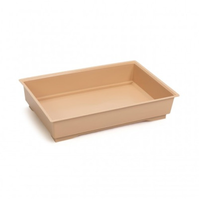 Поддон Природа для клеток, маленький, бежевый, 30x20 см Поддон Природа для клеток, маленький, бежевый, 30x20 см